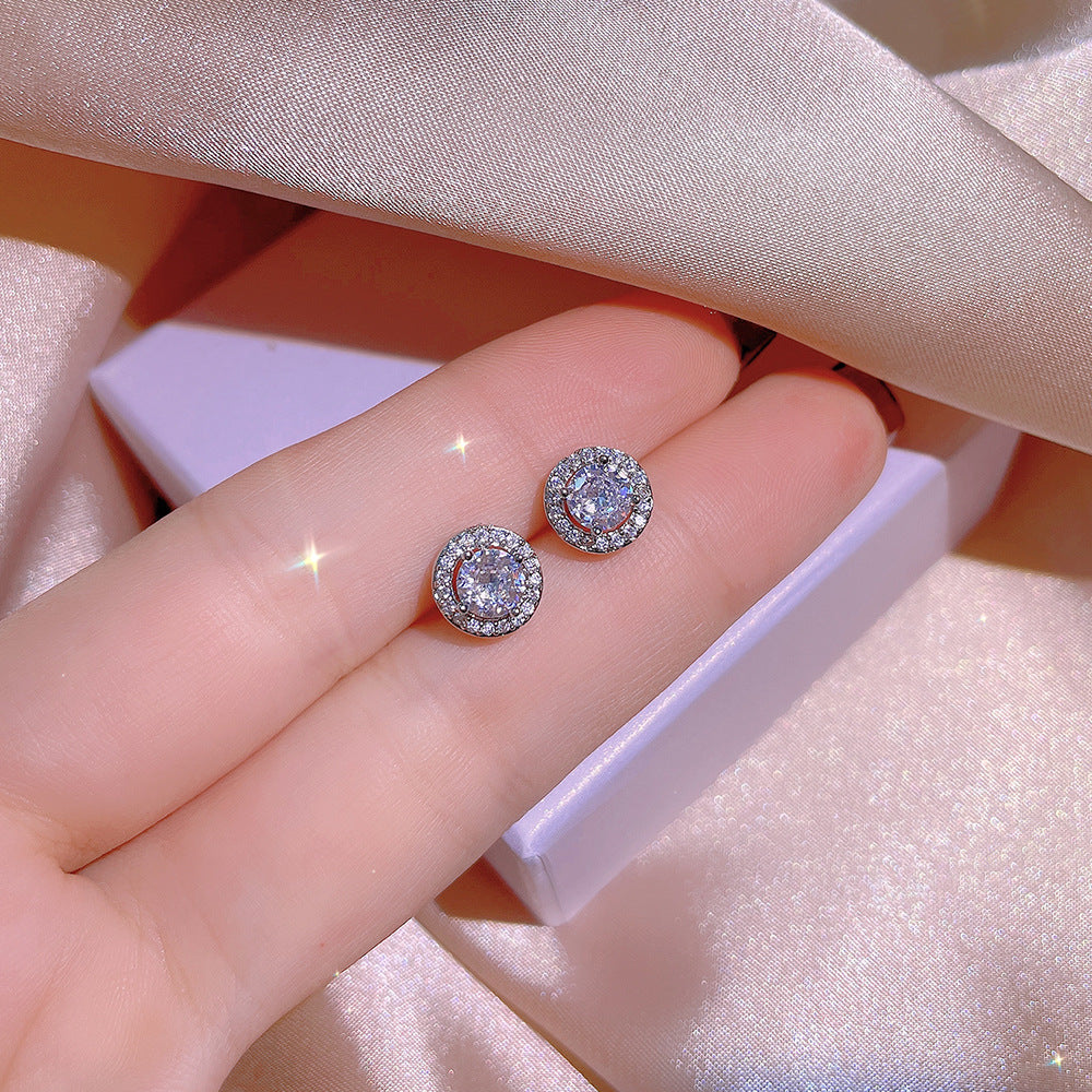 Princess round crystal set