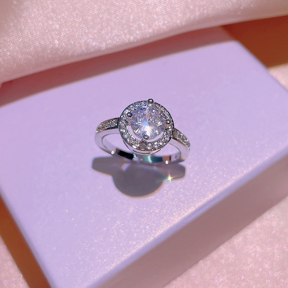 Princess round crystal set