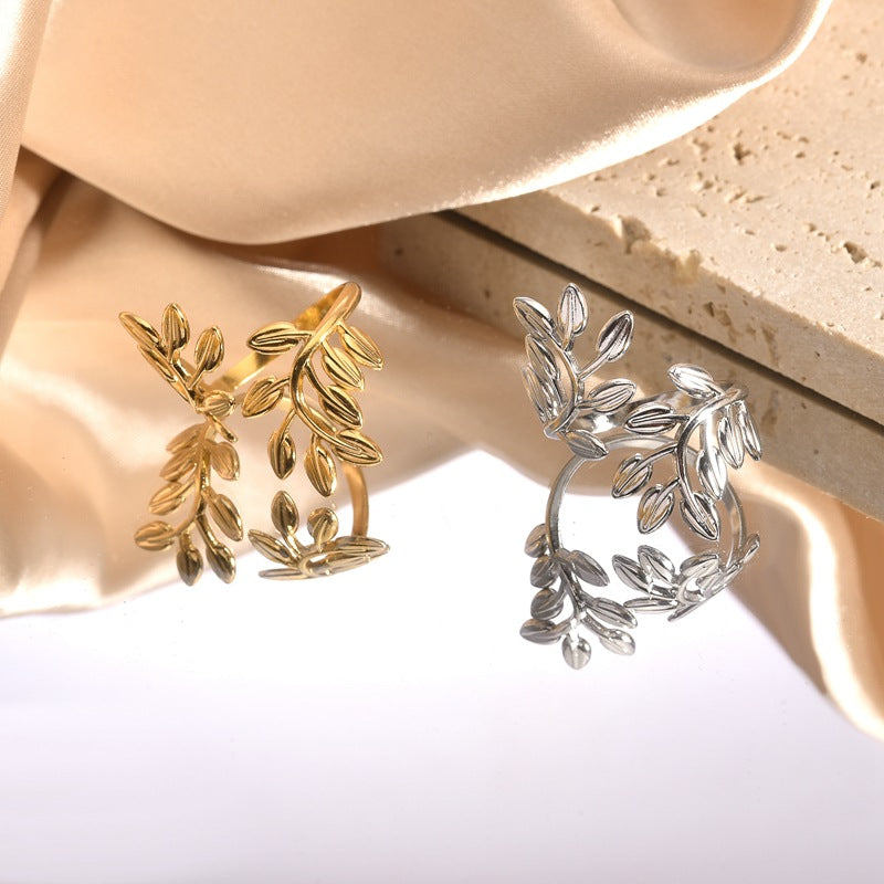 Tree leaves ring
