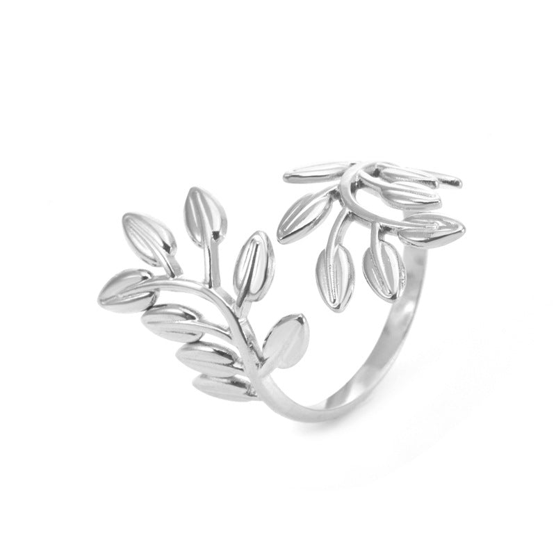 Tree leaves ring