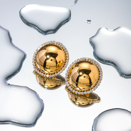 Beverly Round Earrings