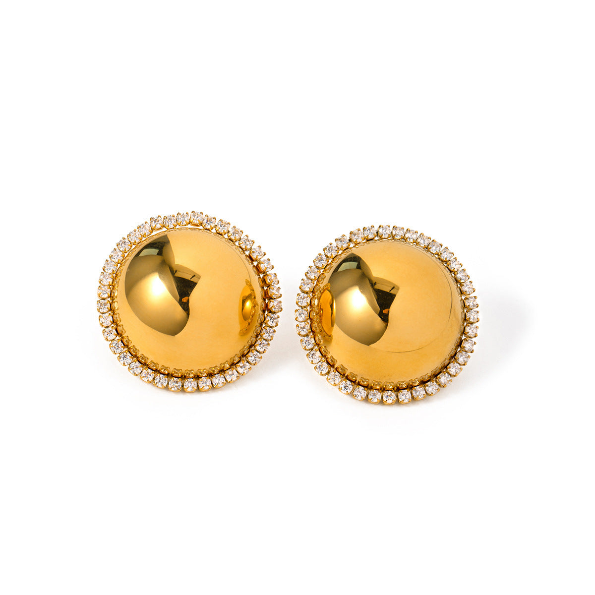Beverly Round Earrings