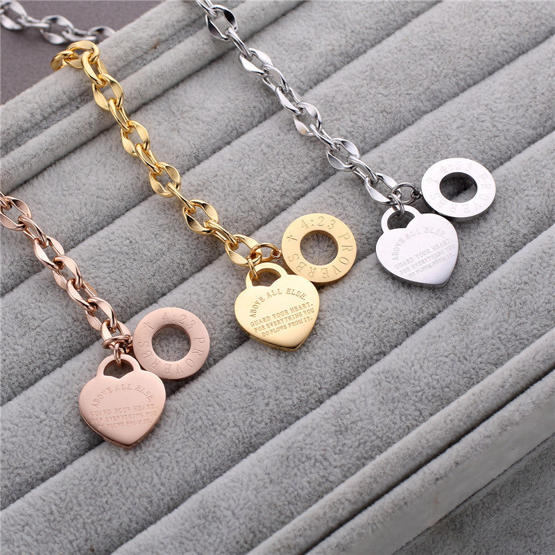 Guard your heart bracelet
