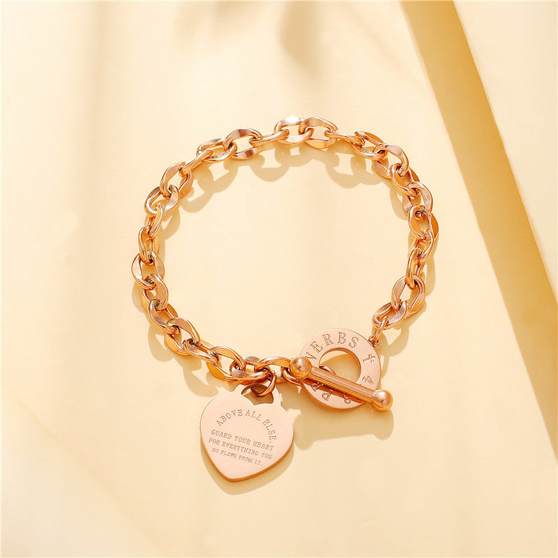 Guard your heart bracelet