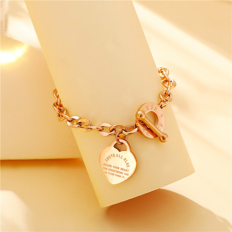 Guard your heart bracelet