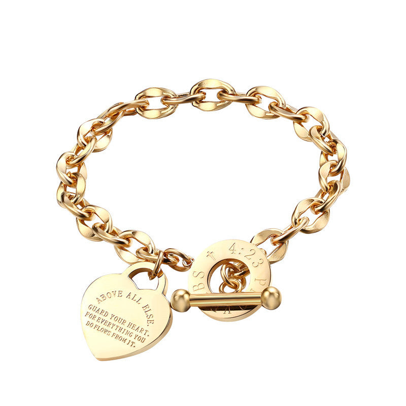 Guard your heart bracelet