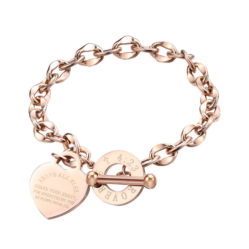Guard your heart bracelet