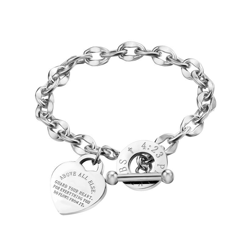 Guard your heart bracelet