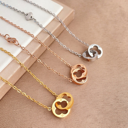 Flower Love Connection Necklace