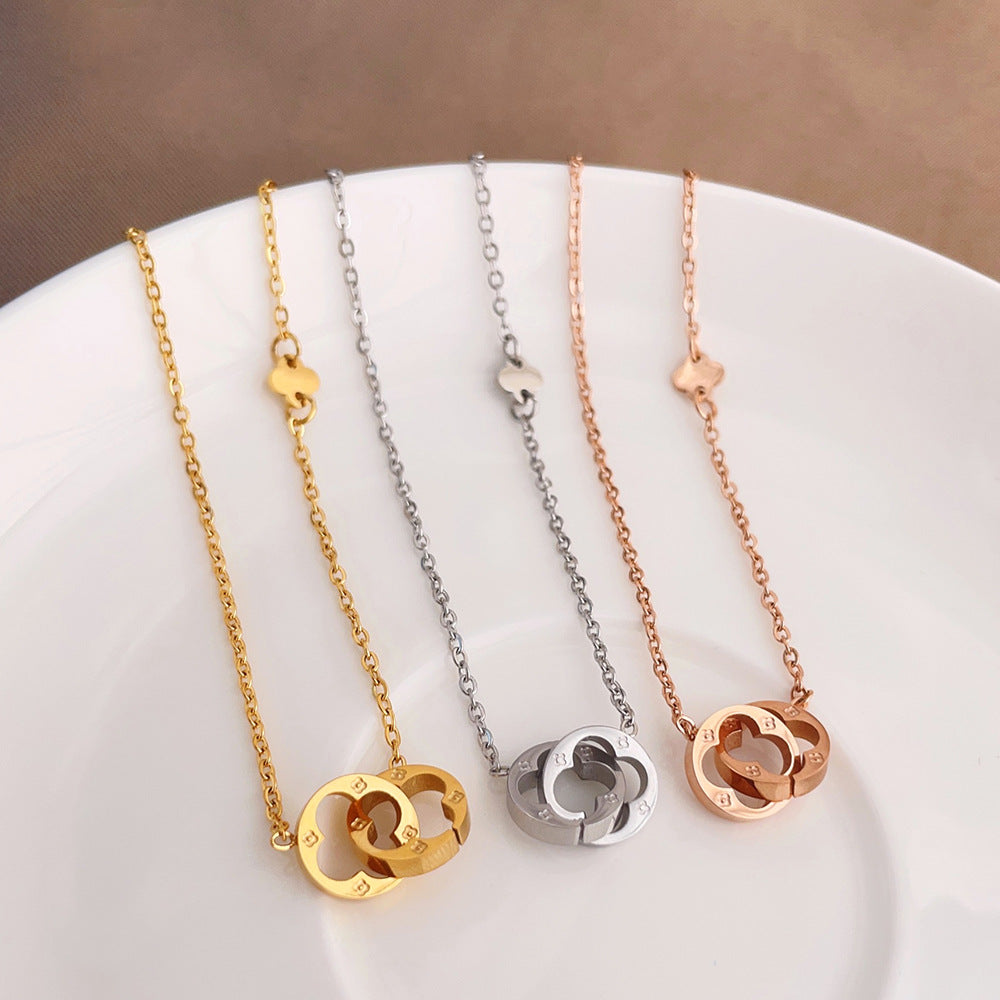 Flower Love Connection Necklace