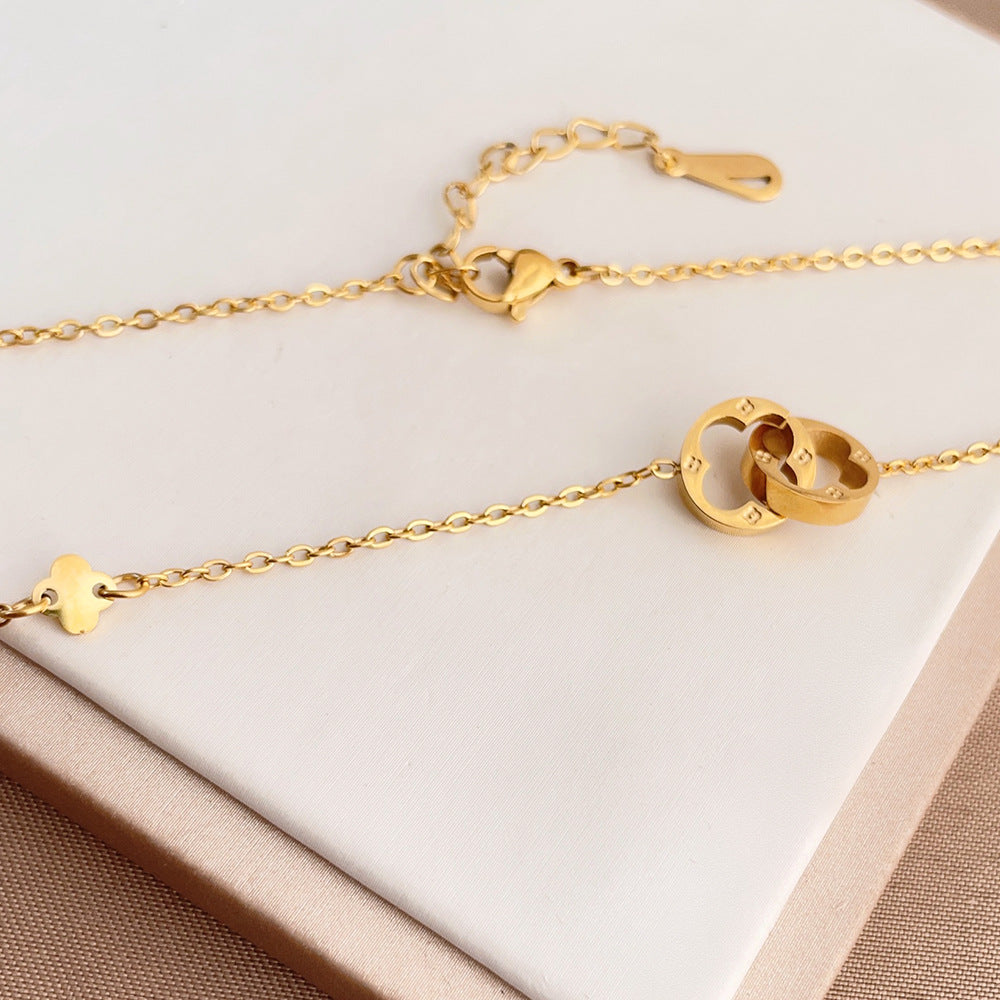 Flower Love Connection Necklace