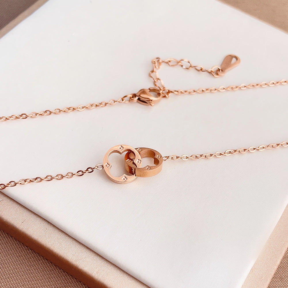 Flower Love Connection Necklace