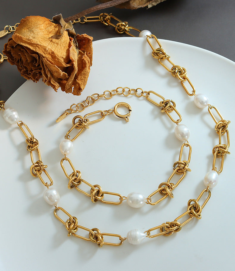 Glam Fresh Pearls Set