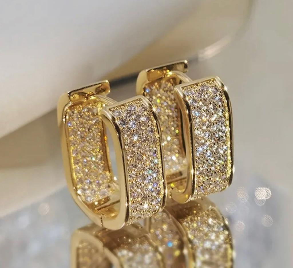 Classy lady statement earrings