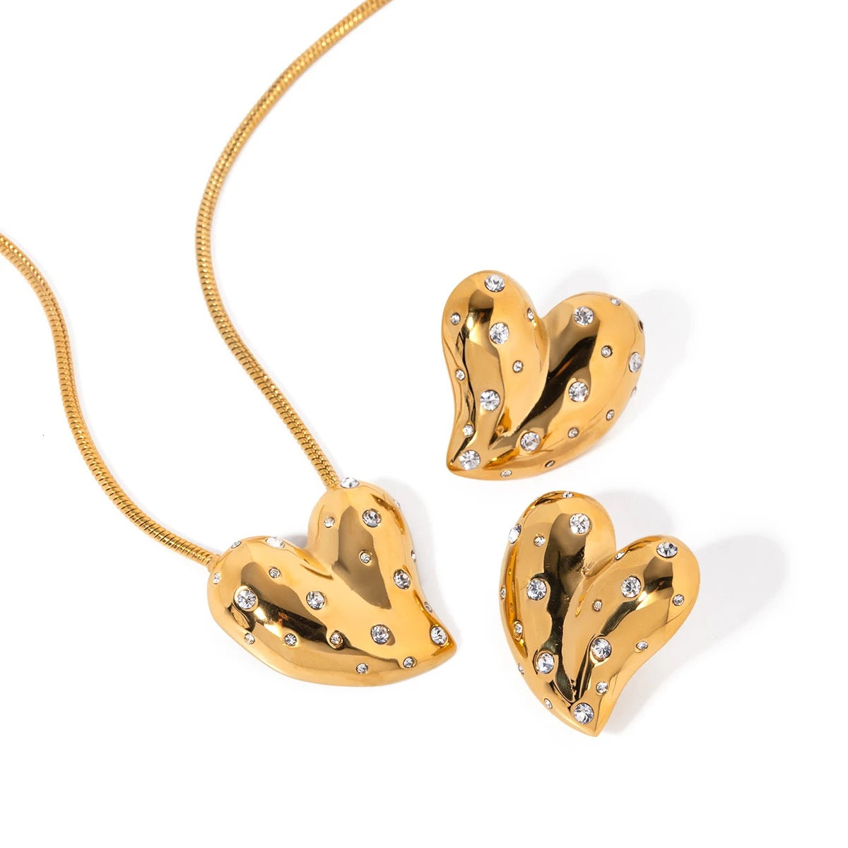 Sparkle Heart chunky set