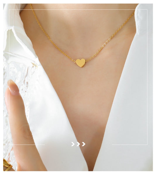 Minnie Heart Necklace