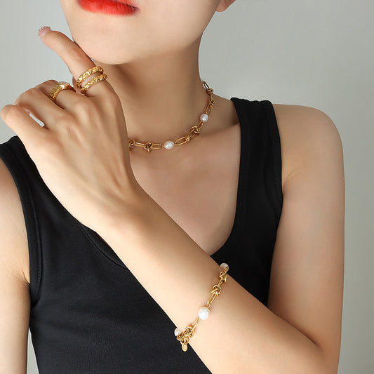 Glam Fresh Pearls Set