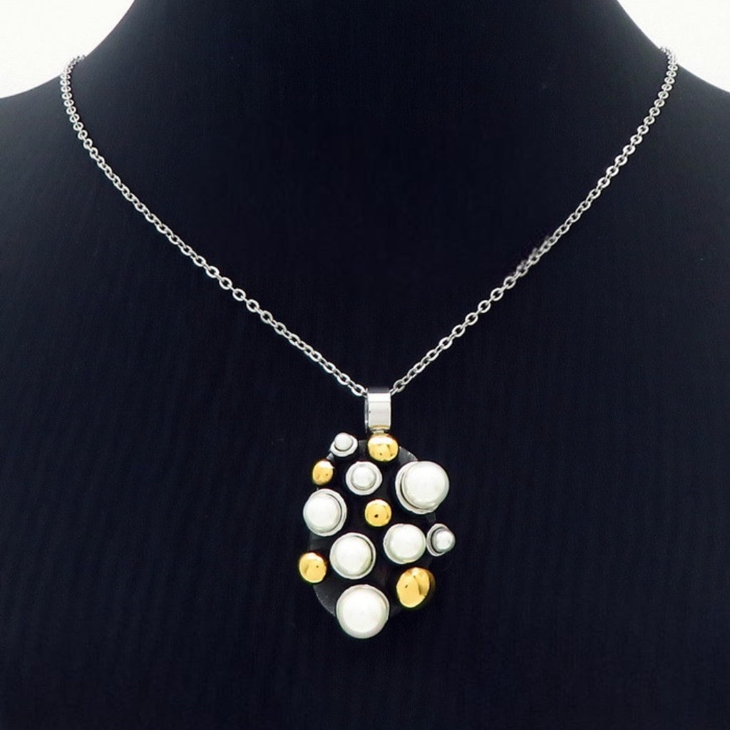 Multiple Stones Statement Necklace