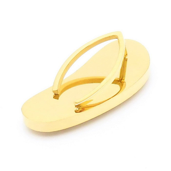Gold Tone slipper necklace