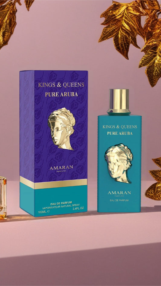 KINGS & QUEENS PURE ARUBA UNISEX EDP - 100MI (3.40z) By AMARAN