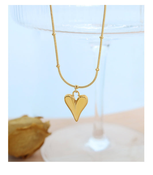 Golden Heart Necklace