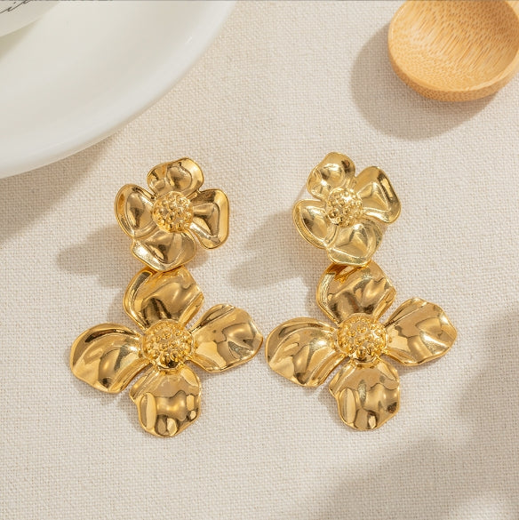 Runway Flower Earrings