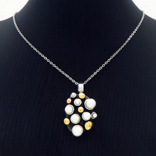 Multiple Stones Statement Necklace