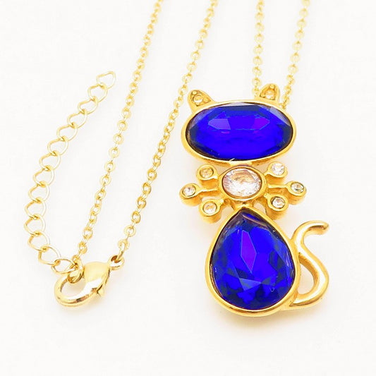 Wonderland Cat Pendant Necklace